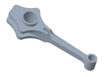 Connecting Rod with Fin